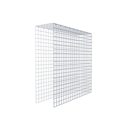 Gavión adicional tipo 4 100 cm x 100 cm x 30 cm (L x A x P), malla 5 cm x 5 cm, anillo en C
