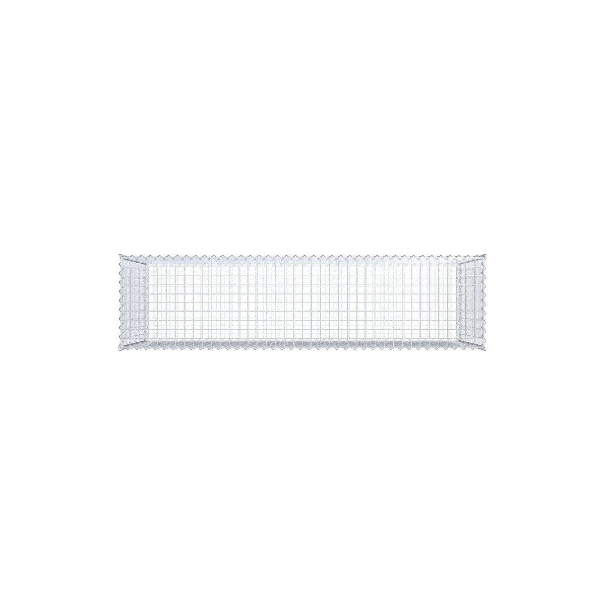 Gabione 200 cm x 100 cm x 50 cm (L x H x T), Maschenweite 5 cm x 5 cm, Spirale