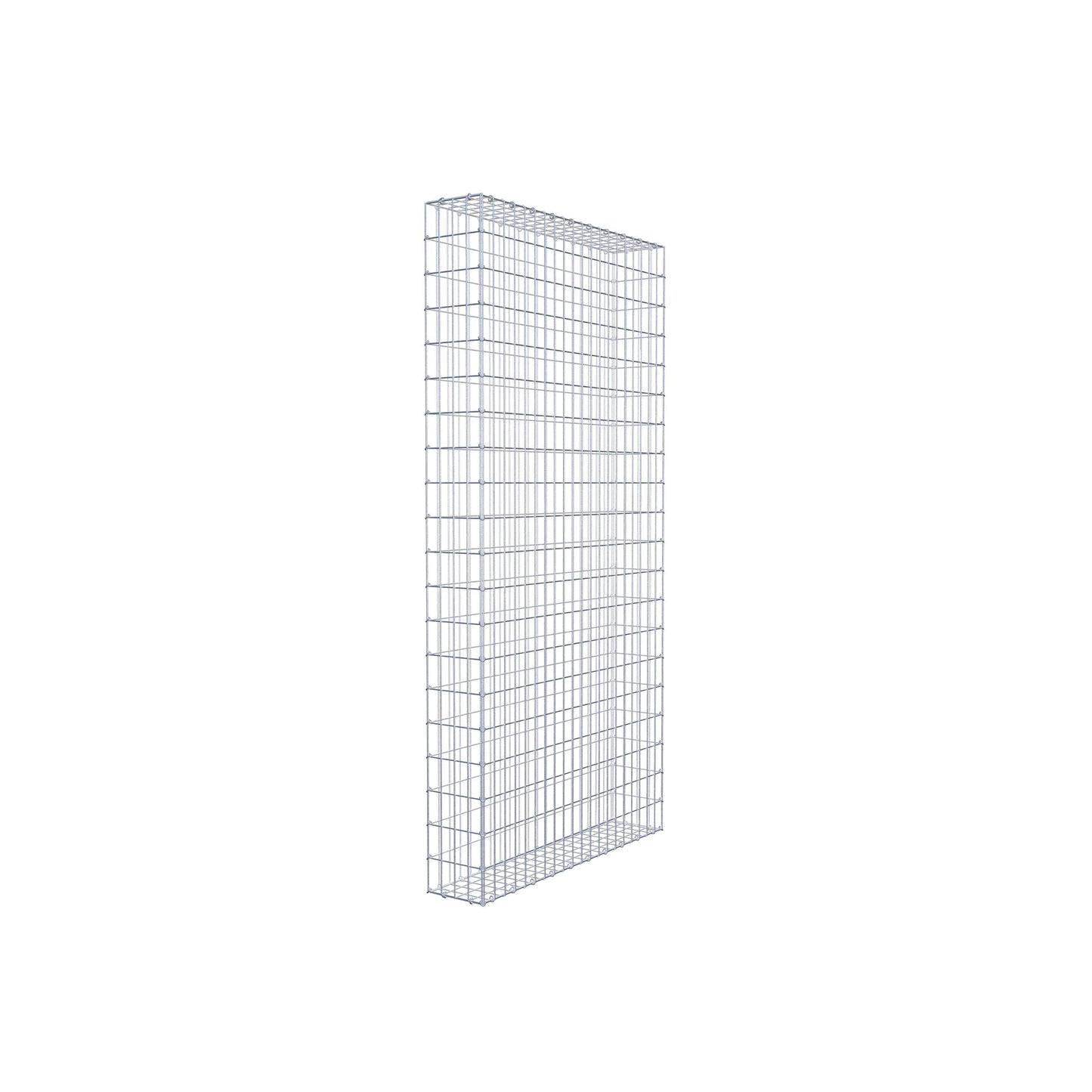 Gavión 200 cm x 100 cm x 20 cm (L x A x P), luz de malla 5 cm x 10 cm, anillo en C