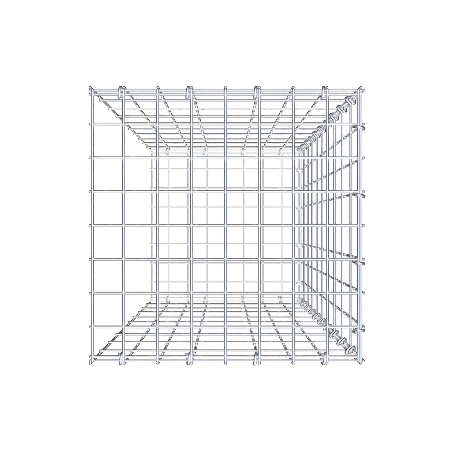 Pile aggiuntivo tipo 2 100 cm x 40 cm x 40 cm, maglia 5 cm x 10 cm, anello a C