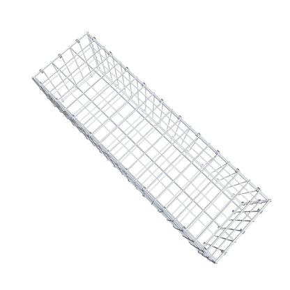 Gabion 100 cm x 30 cm x 30 cm (L x H x D), maskestørrelse 5 x 10 cm, spiralring