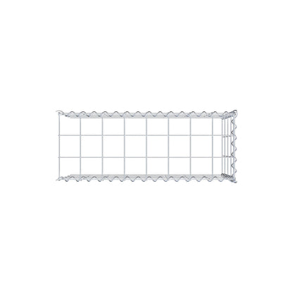 Grown-on gabion type 4 80 cm x 40 cm x 30 cm (L x H x D), mesh size 10 cm x 10 cm, spiral