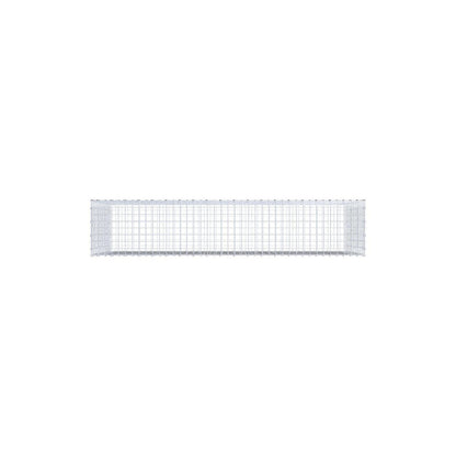 Gabione 200 cm x 100 cm x 40 cm (L x H x T), Maschenweite 5 x 5 cm, Spiralring