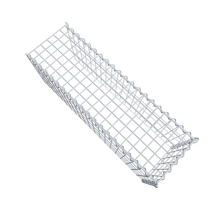 Grown-on gabion type 4 100 cm x 40 cm x 30 cm (L x H x D), mesh size 5 cm x 10 cm, spiral