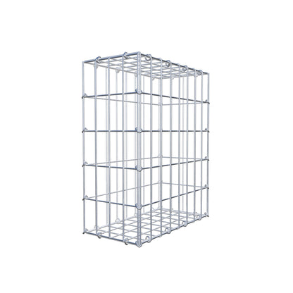 Gabion 50 cm x 40 cm x 20 cm (L x H x D), maskestørrelse 5 cm x 10 cm, C-ring