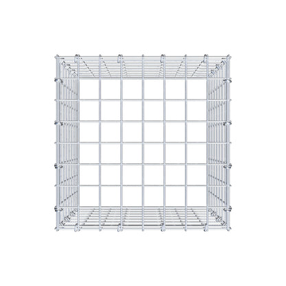 Pila adicional tipo 3 40 cm x 40 cm x 40 cm (L x A x P), malla 5 cm x 5 cm, anillo en C