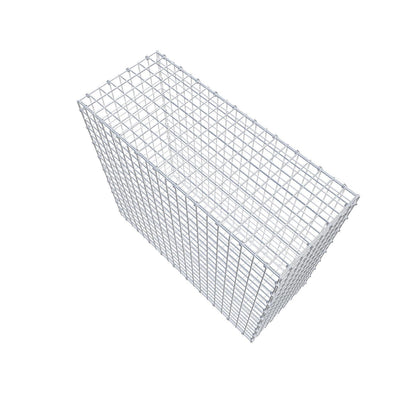 Schanskorf 100 cm x 90 cm x 40 cm (L x H x D), maaswijdte 5 x 5 cm, spiraalring