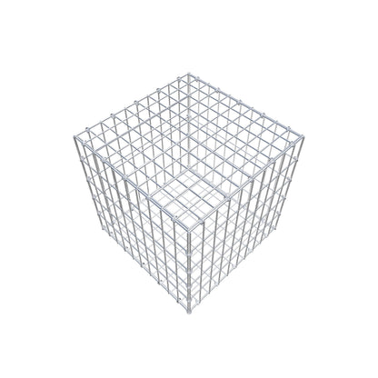 Gabion 50 cm x 50 cm x 50 cm (L x H x D), mesh size 5 cm x 10 cm, C-ring