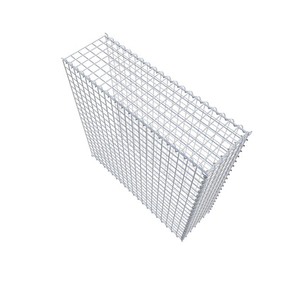 Anbaugabione Typ 2 100 cm x 100 cm x 30 cm (L x H x T), Maschenweite 5 cm x 5 cm, Spirale