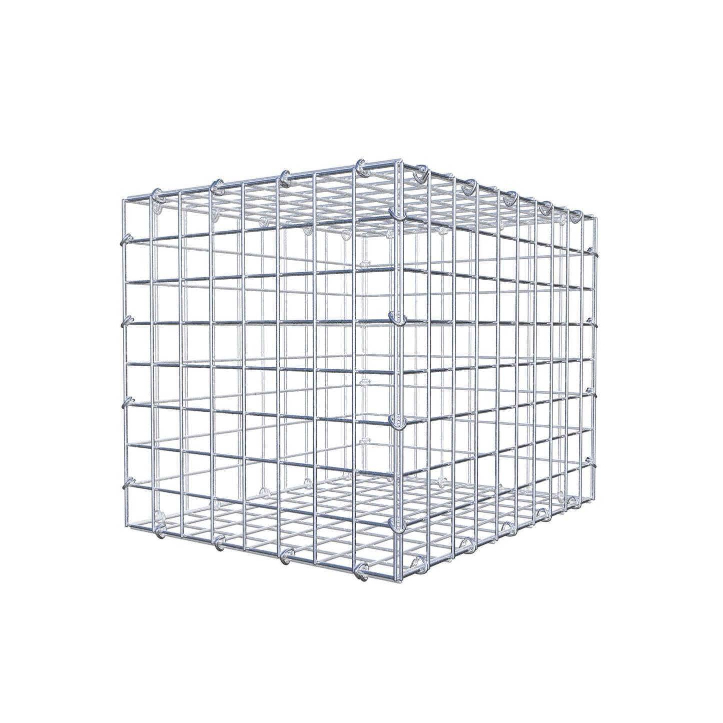 Schanskorf 50 cm x 40 cm x 40 cm (L x H x D), maaswijdte 5 cm x 5 cm, C-ring