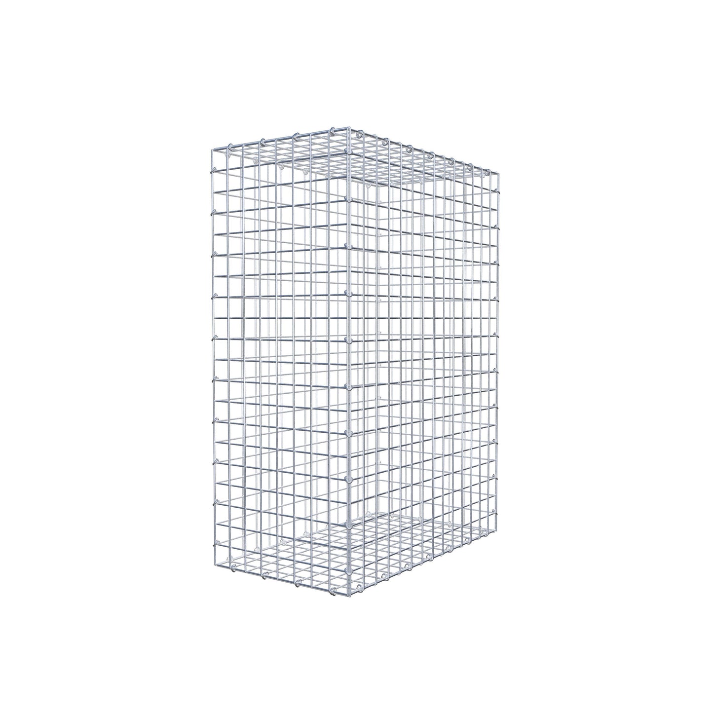 Gabion 100 cm x 70 cm x 40 cm (L x H x D), maskestørrelse 5 cm x 5 cm, C-ring