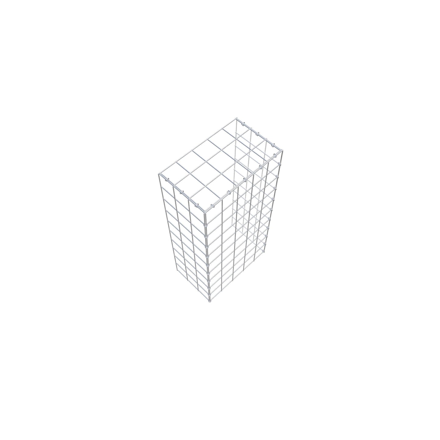 Gavión complementario de tipo 4 100 cm x 30 cm x 50 cm (L x A x P), malla 10 cm x 10 cm, anillo en C