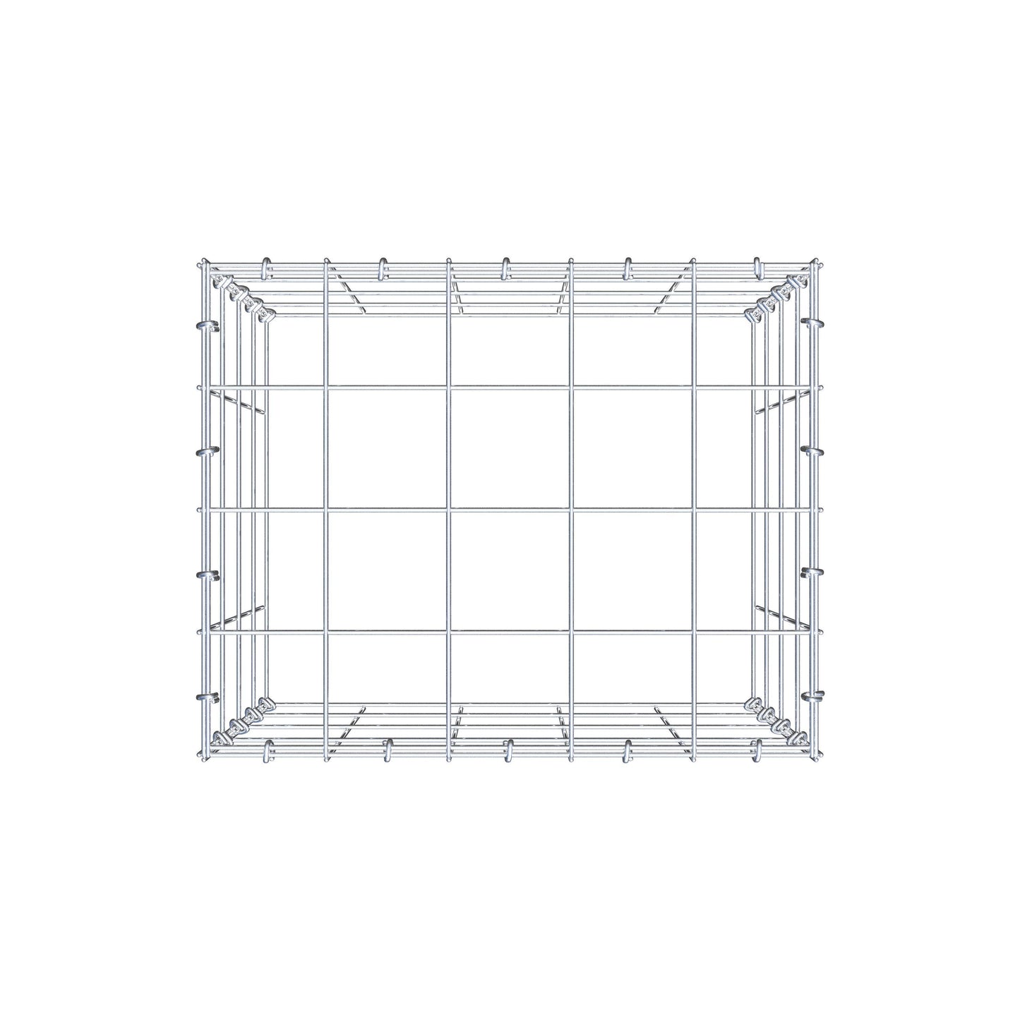 Add-on pool type 3 50 cm x 40 cm x 40 cm (L x H x D), maaswijdte 10 cm x 10 cm, C-ring