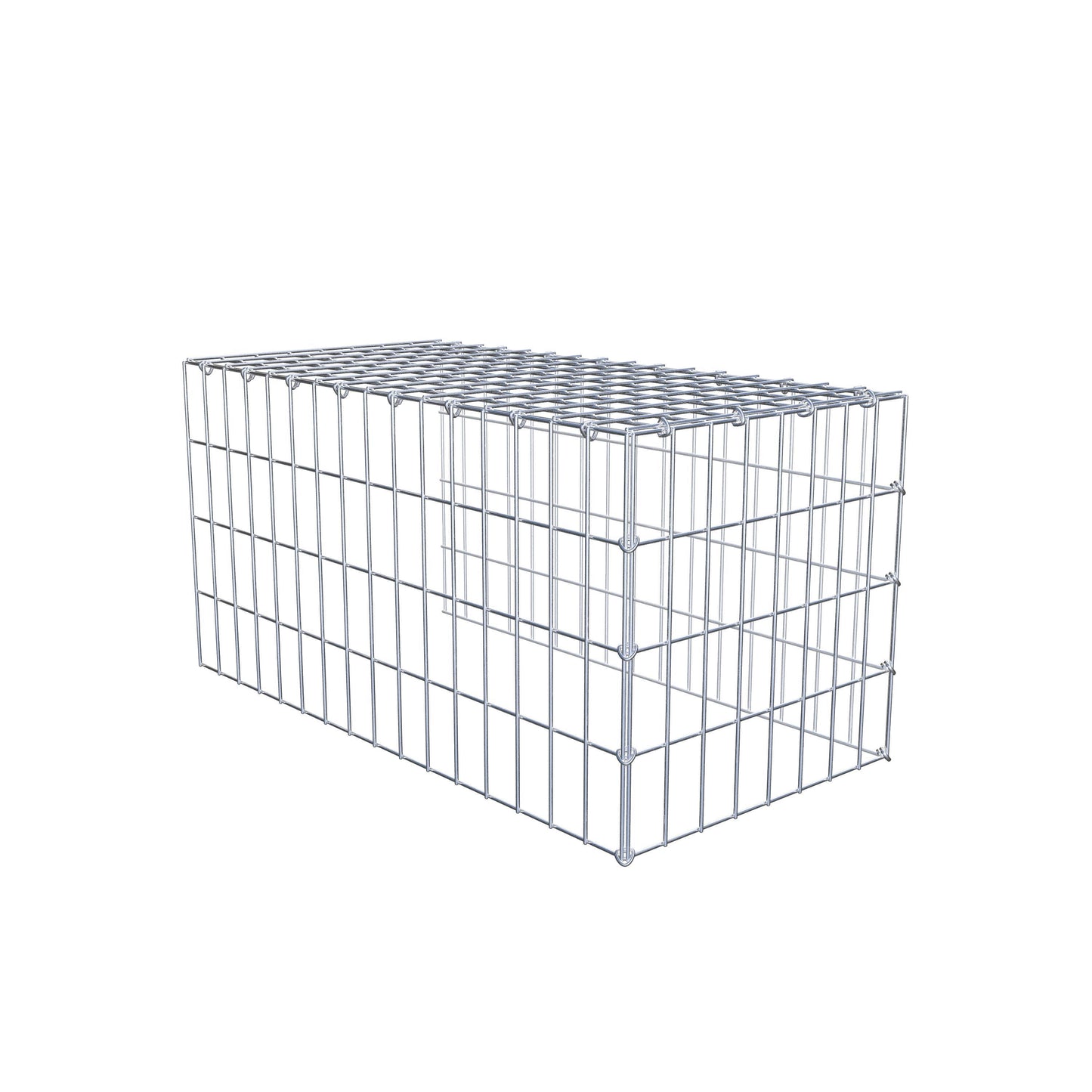Pile aggiuntivo tipo 4 80 cm x 40 cm x 40 cm (L x H x P), maglia 5 cm x 10 cm, anello a C
