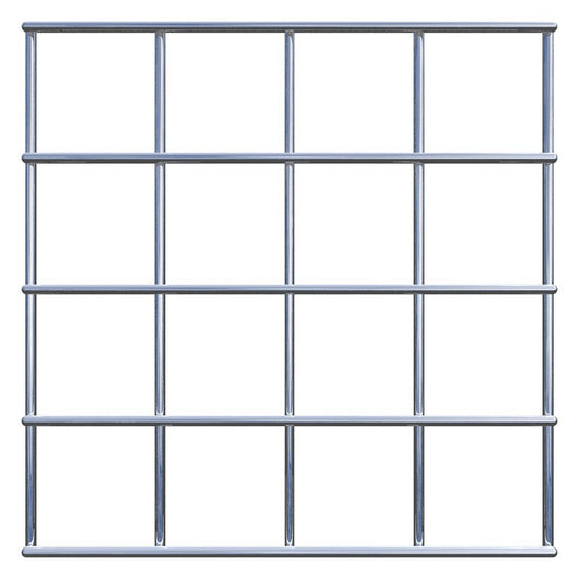 Decorative trellis / trellis (including mounting material) mesh size 5 x 5 cm