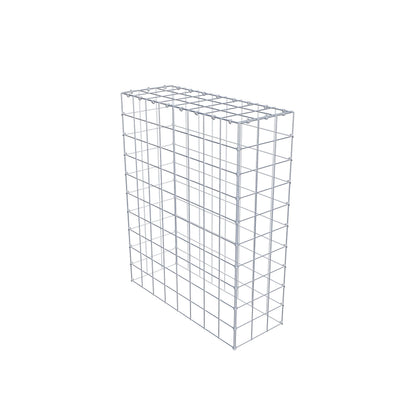 Anbaugabione Typ 3 100 cm x 80 cm x 30 cm (L x H x T), Maschenweite 10 cm x 10 cm, C-Ring