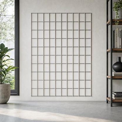 Rank und Dekogitter 200 x 100 cm aus Metall | für innen und außen