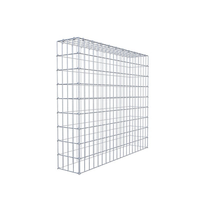 Anbaugabione Typ 3 100 cm x 90 cm x 20 cm (L x H x T), Maschenweite 5 cm x 10 cm, C-Ring