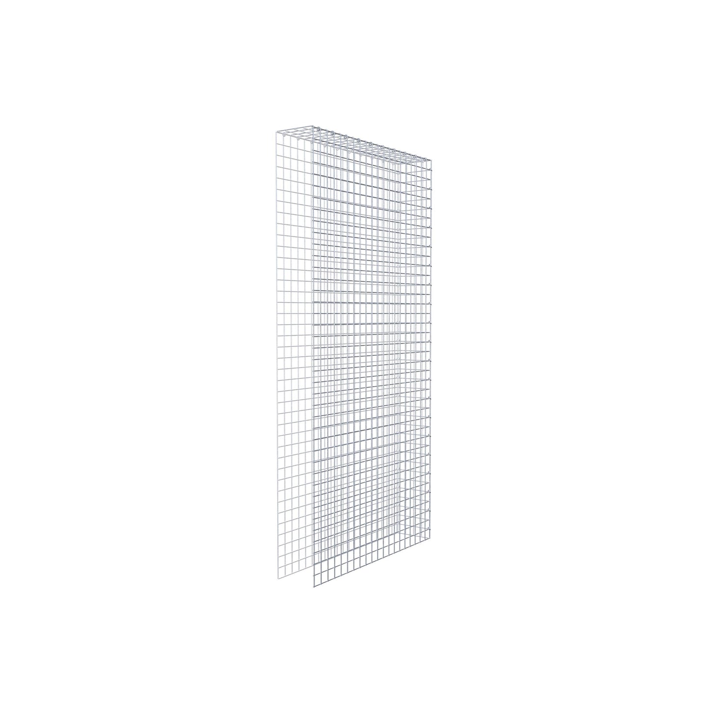 Opbouw schanskorf type 4 200 cm x 100 cm x 20 cm (L x H x D), maaswijdte 5 cm x 5 cm, C-ring