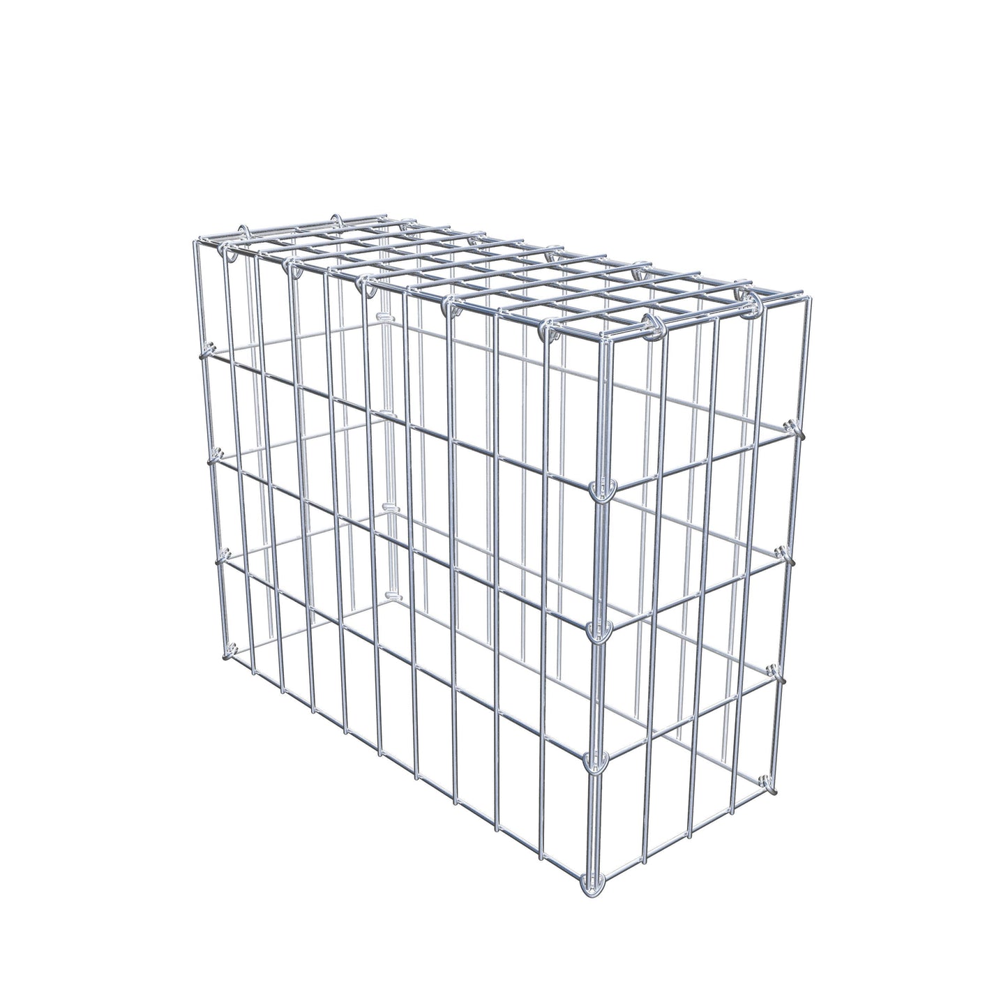 Fourche rapportée type 3 50 cm x 40 cm x 20 cm (L x H x P), mailles 5 cm x 10 cm, anneau C