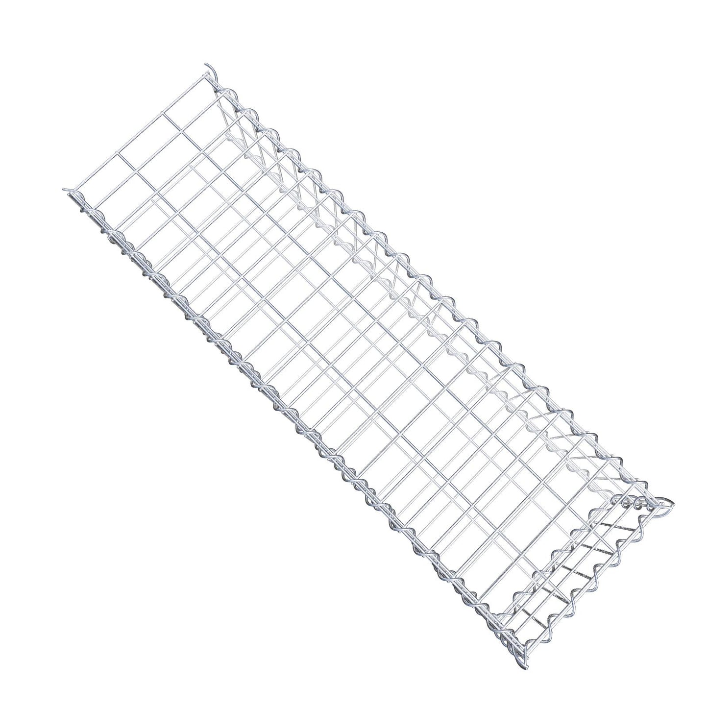 Add-on schanskorf type 2 100 cm x 20 cm x 30 cm (L x H x D), maaswijdte 5 cm x 10 cm, spiraalvormig