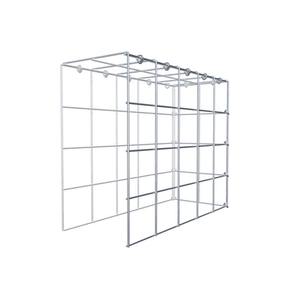 Anbaugabione Typ 4 50 cm x 40 cm x 20 cm (L x H x T), Maschenweite 10 cm x 10 cm, C-Ring