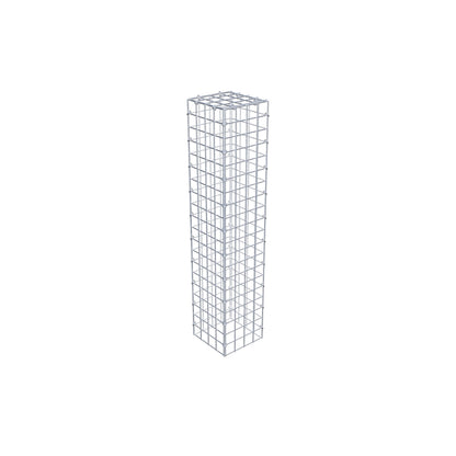Gabbione aggiuntivo tipo 3 100 cm x 20 cm x 20 cm (L x A x P), maglia 5 cm x 5 cm, anello a C