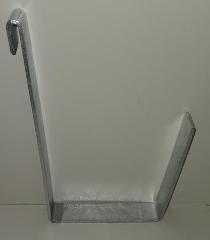 Support pour caissettes à fleurs galvanisé en set de 3 avec pot de fleurs, pour gabions MW 5 x 20