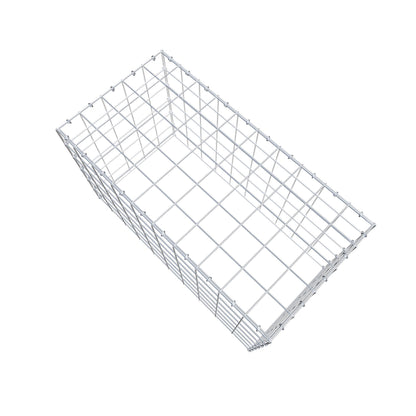 Fourche rapportée type 3 100 cm x 60 cm x 50 cm (L x H x P), mailles 10 cm x 10 cm, anneau C