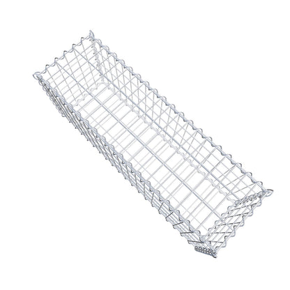 Gabion 100 cm x 40 cm x 30 cm (L x H x D), mesh size 5 cm x 10 cm, spiral