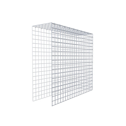 Gavión adicional tipo 4 100 cm x 90 cm x 30 cm (L x A x P), malla 5 cm x 5 cm, anillo en C