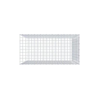 Fourche rapportée type 2 100 cm x 100 cm x 50 cm (L x H x P), mailles 5 cm x 5 cm, anneau C