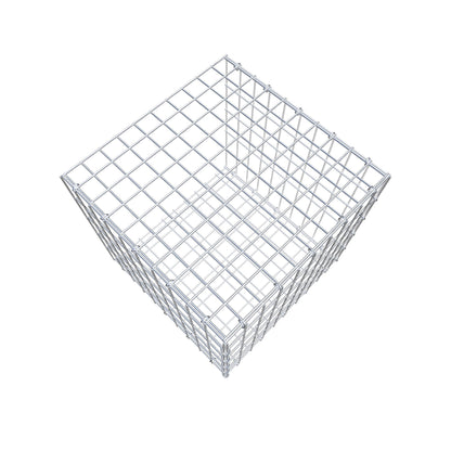 Gabbione aggiuntivo tipo 2 50 cm x 50 cm x 50 cm, maglia 5 cm x 10 cm, anello a C