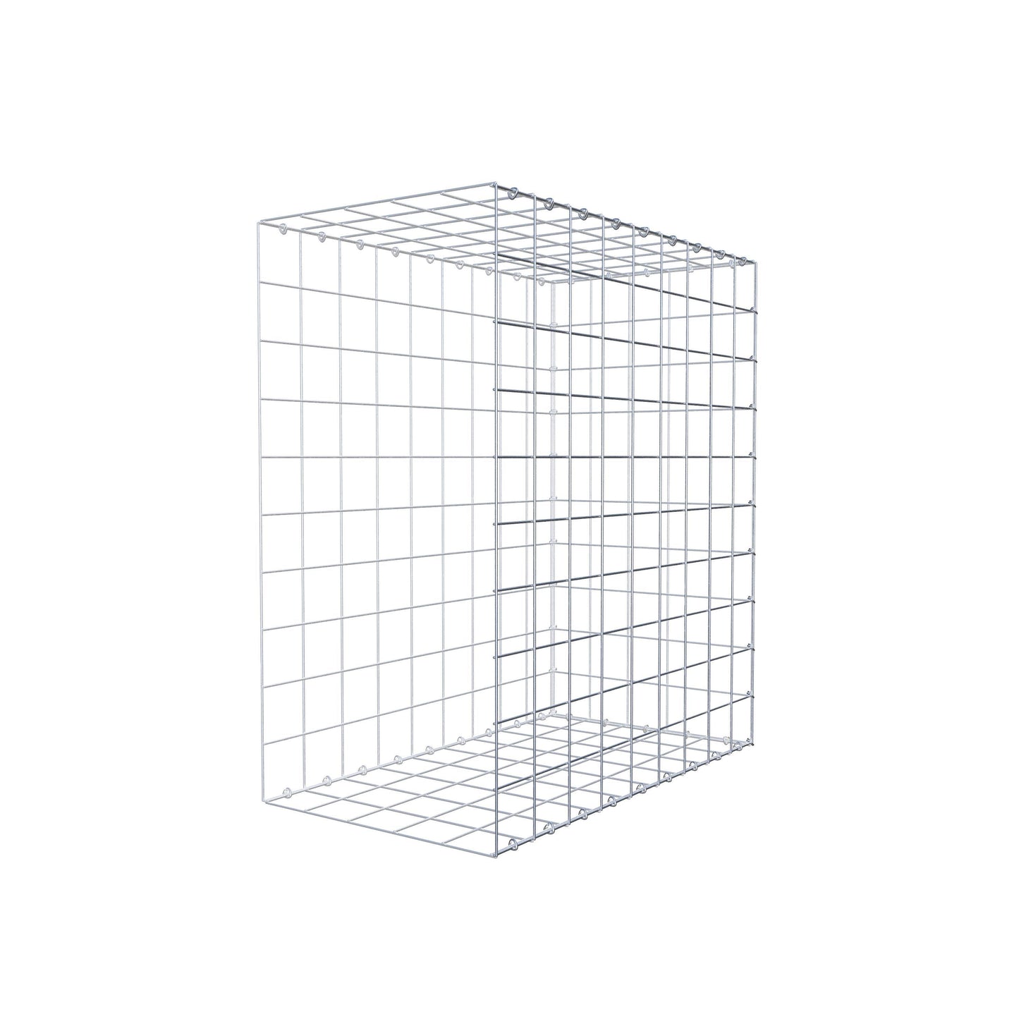Fourche rapportée type 2 100 cm x 90 cm x 50 cm (L x H x P), mailles 10 cm x 10 cm, anneau en C