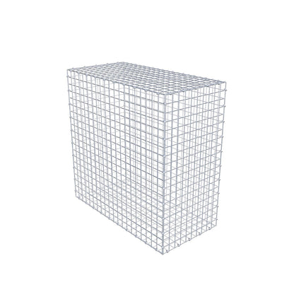 Gabion 100 cm x 100 cm x 50 cm (L x H x D), maskestørrelse 5 x 5 cm, spiralring