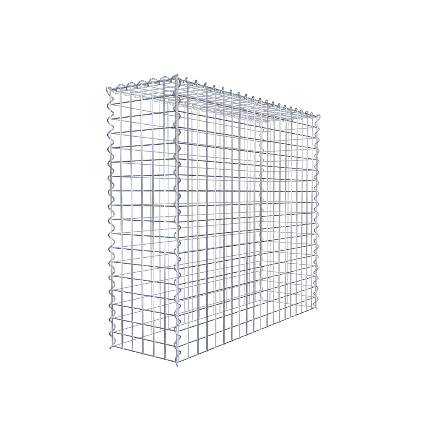 Påväxt gabion typ 3 100 cm x 90 cm x 30 cm (L x H x D), maskstorlek 5 cm x 5 cm, spiral