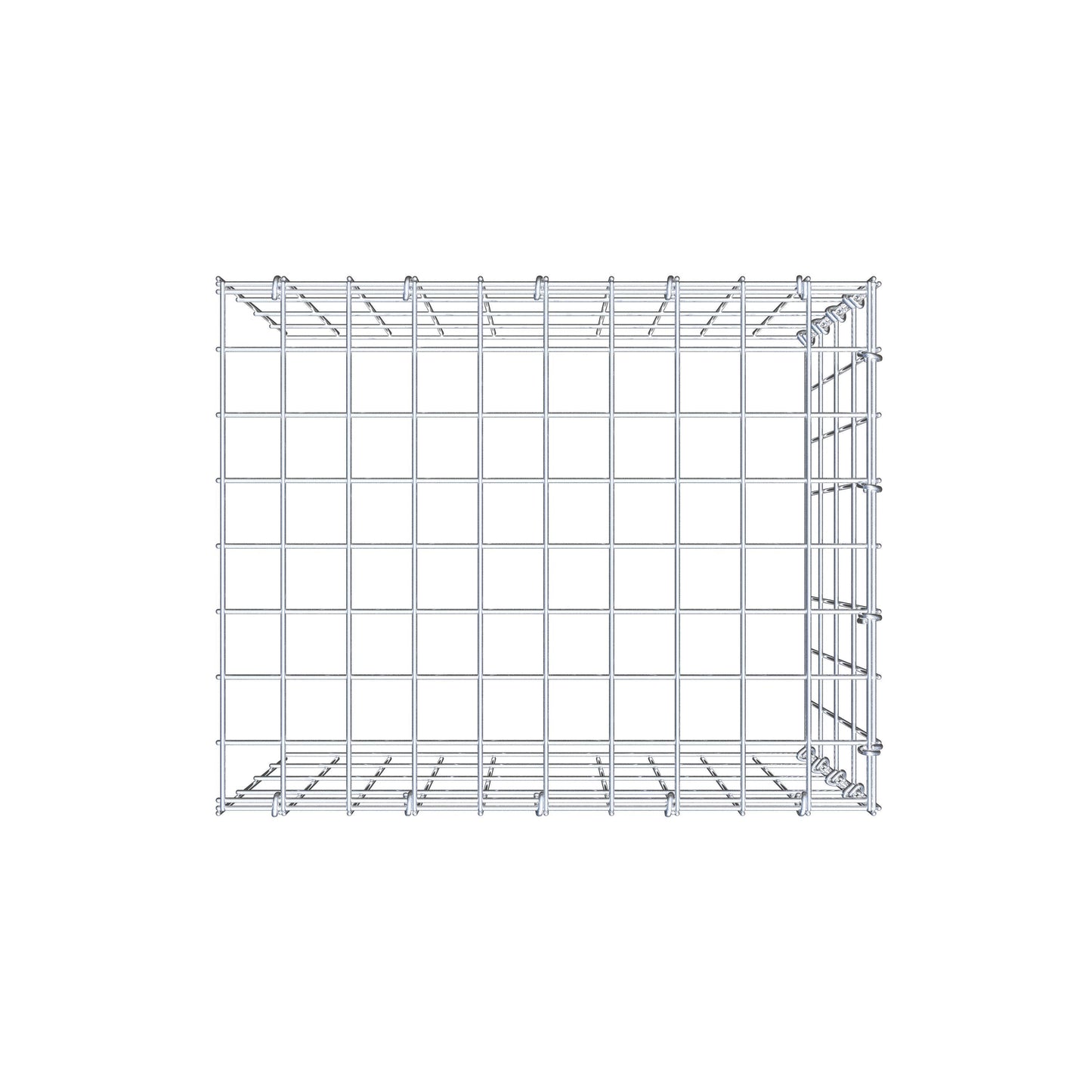 Pile aggiuntivo tipo 4 50 cm x 40 cm x 40 cm (L x H x P), maglia 5 cm x 10 cm, anello a C