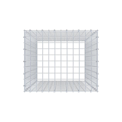 Fourche rapportée type 3 100 cm x 60 cm x 50 cm (L x H x P), mailles 5 cm x 5 cm, anneau C
