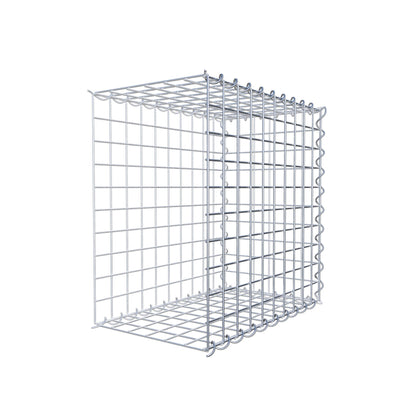 Anbaugabione Typ 2 50 cm x 50 cm x 30 cm (L x H x T), Maschenweite 5 cm x 5 cm, Spirale