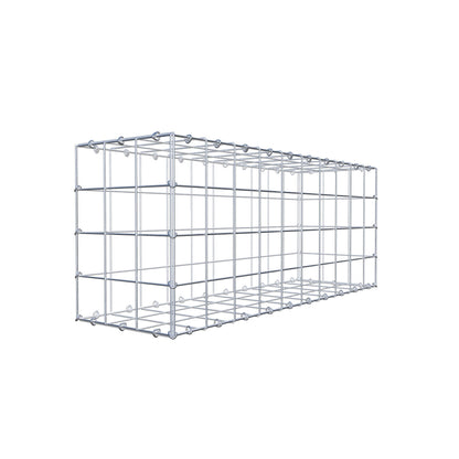 Schanskorf 100 cm x 40 cm x 30 cm (L x H x D), maaswijdte 10 cm x 10 cm, C-ring