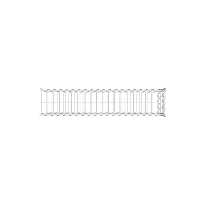 Gabbione aggiuntivo tipo 2 100 cm x 30 cm x 20 cm (L x A x P), maglia 5 cm x 10 cm, spirale