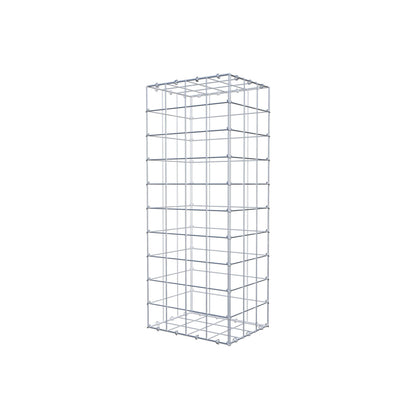 Gabion 100 cm x 30 cm x 40 cm (L x H x P), mailles 10 cm x 10 cm, anneau en C
