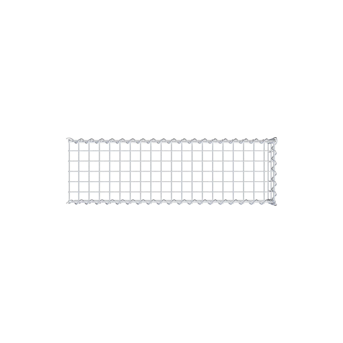 Gabbione aggiuntivo tipo 4 100 cm x 20 cm x 30 cm (L x A x P), maglia 5 cm x 10 cm, spirale