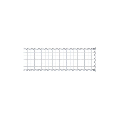 Gabbione aggiuntivo tipo 4 100 cm x 20 cm x 30 cm (L x A x P), maglia 5 cm x 10 cm, spirale