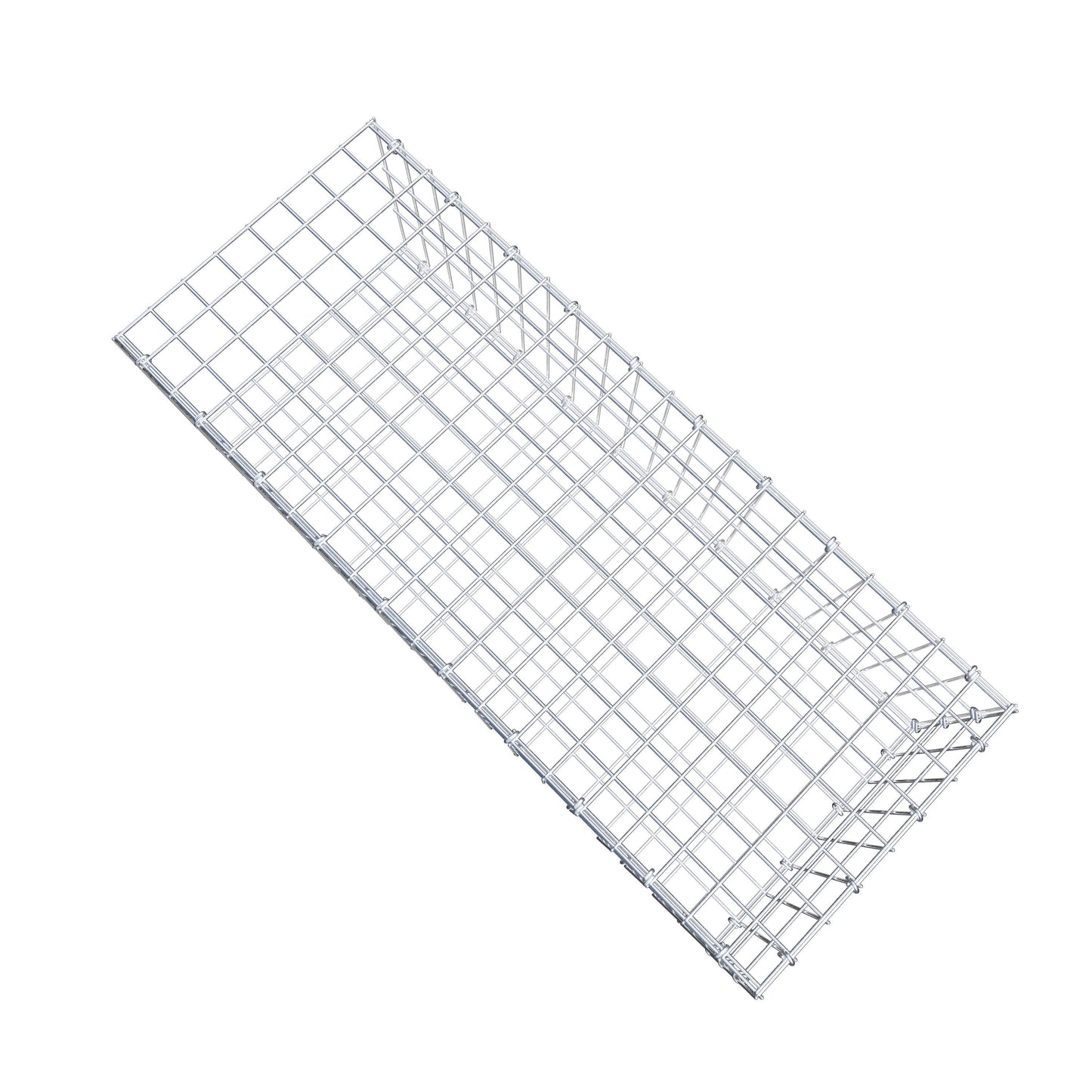 Anbaugabione Typ 2 100 cm x 30 cm x 40 cm, Maschenweite 5 cm x 10 cm, C-Ring