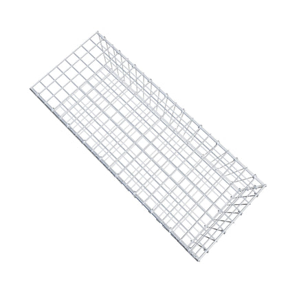 Anbaugabione Typ 2 100 cm x 30 cm x 40 cm, Maschenweite 5 cm x 10 cm, C-Ring