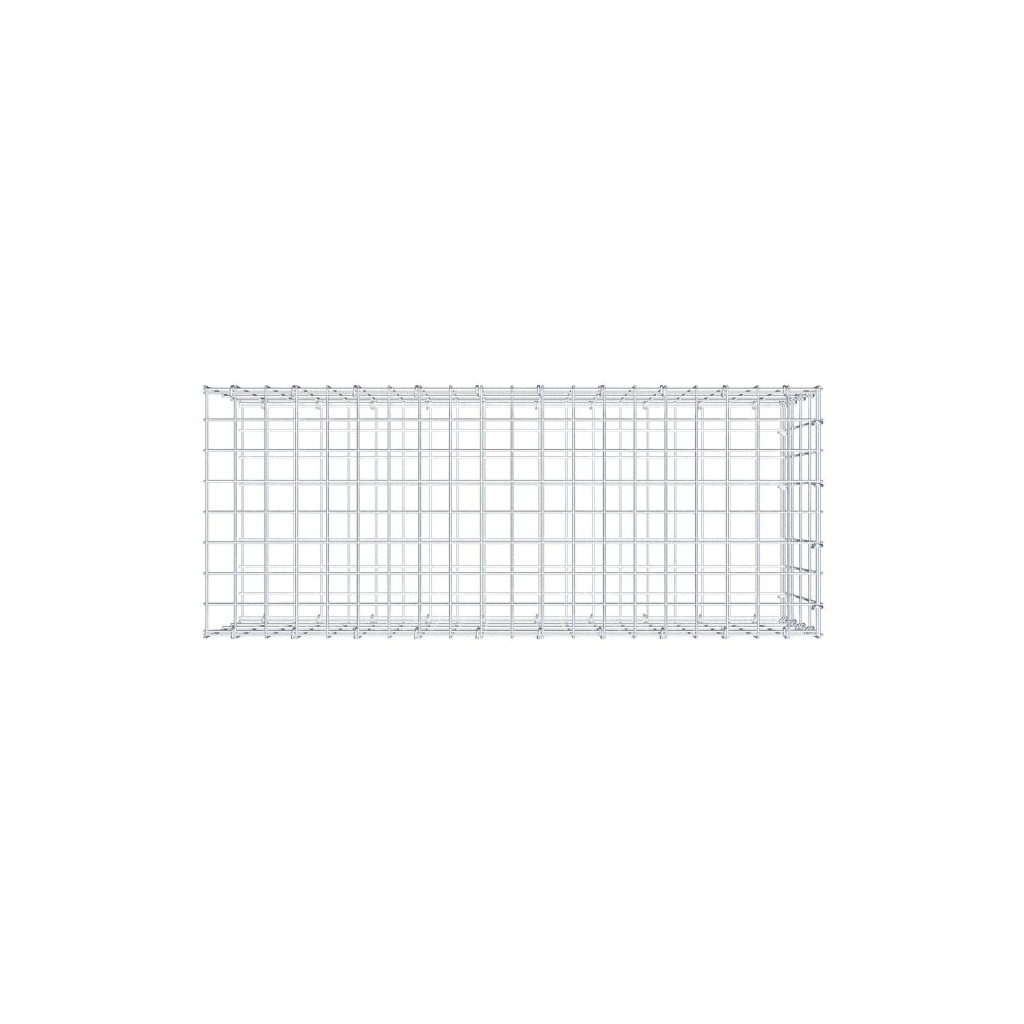 Pile aggiuntivo tipo 2 100 cm x 40 cm x 40 cm, maglia 5 cm x 10 cm, anello a C