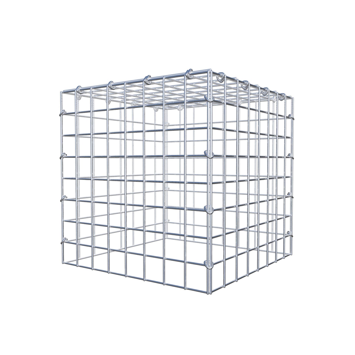 Pila adicional tipo 3 40 cm x 40 cm x 40 cm (L x A x P), malla 5 cm x 5 cm, anillo en C