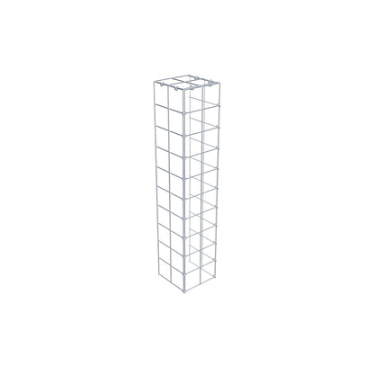 Anbaugabione Typ 4 100 cm x 20 cm x 20 cm (L x H x T), Maschenweite 10 cm x 10 cm, C-Ring