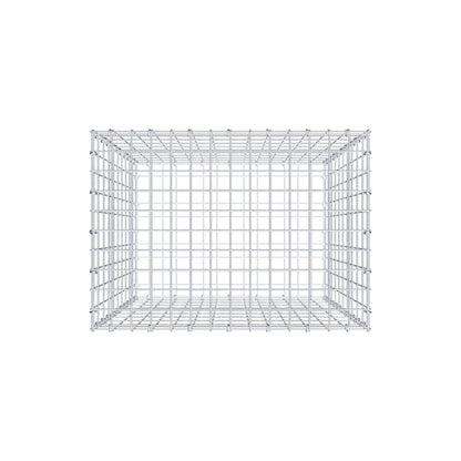 Gabbione 100 cm x 70 cm x 50 cm (L x H x P), maglia 5 cm x 10 cm, anello a C
